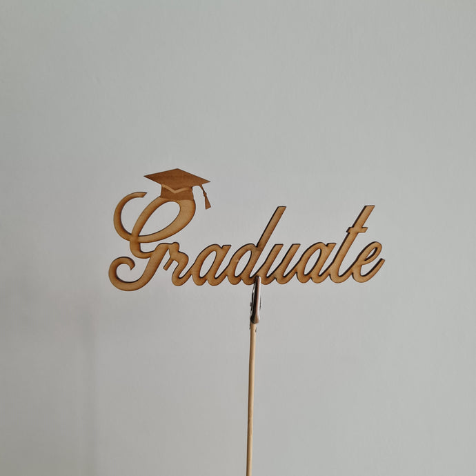 Flower Topper for Graduation or Convocation Ceremony