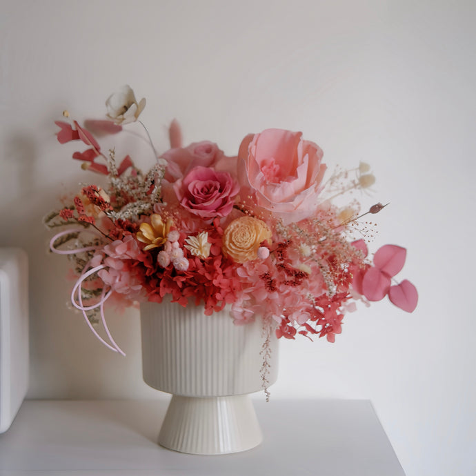 [NEW] Everlasting Nordic Vase Arrangement - Enchanted Garden
