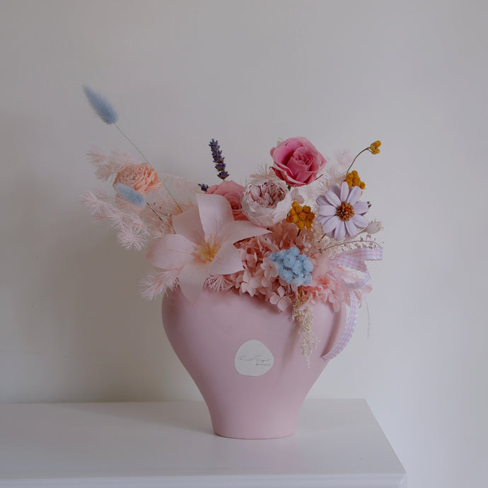 [NEW] Everlasting Nordic Vase Arrangement - Haru Heart