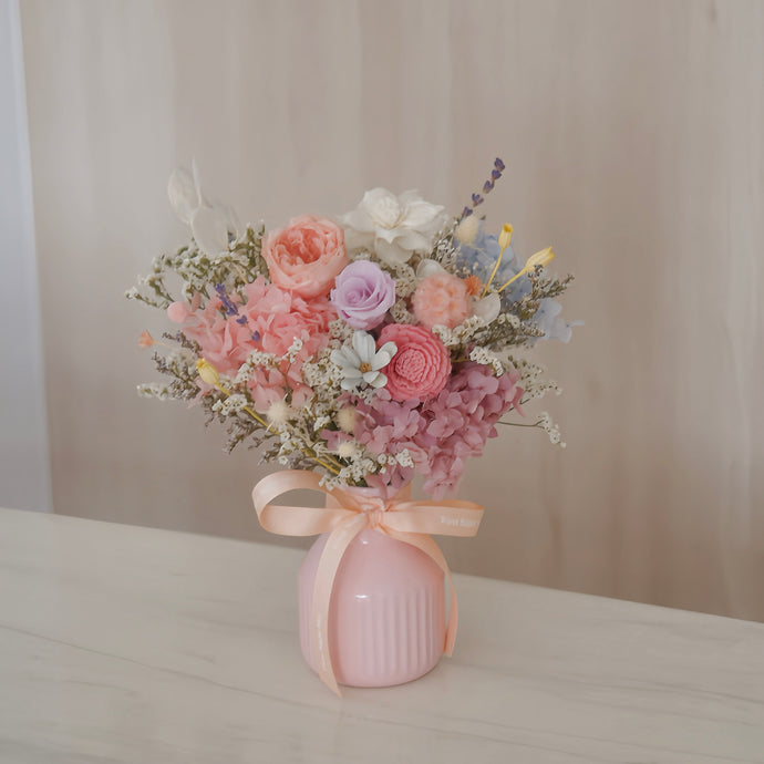 [NEW] Everlasting Nordic Vase Arrangement - Spring Blossom