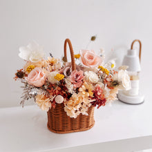 Everlasting Preserved Floral Basket by First Sight SG Best Florist