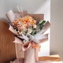 Everlasting Preserved Hydrangea Bouquet - Marigold