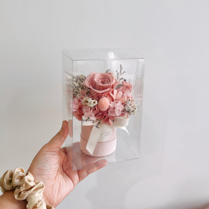 Everlasting Love Mini Bloom Box - Earl Grey