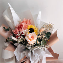 Everlasting Flower Bouquet Regular - Coral Peach
